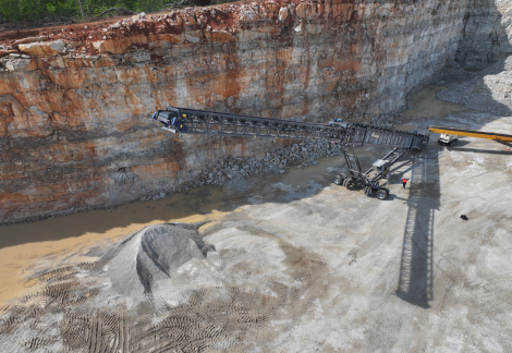 ProStack_ TW 36 150 radial telescopic conveyor